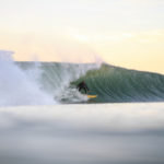 Une gauche au sud s'est mis à fonctionner en montant. Rider : Gérard Ben Soussan - Photographe : Sacha Zeitoun