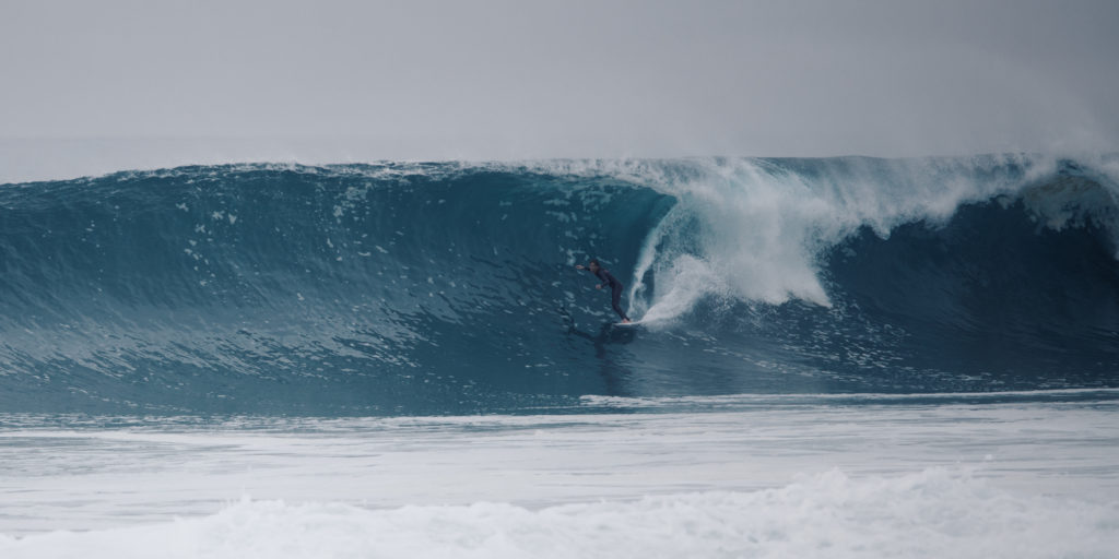 Photographe : Olivier Marci - surfeur : Nelson Cloarec