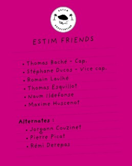 l'équipe l'association Estim Friends