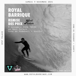 l'affiche de la remise des prix du Royal Barrique 2024